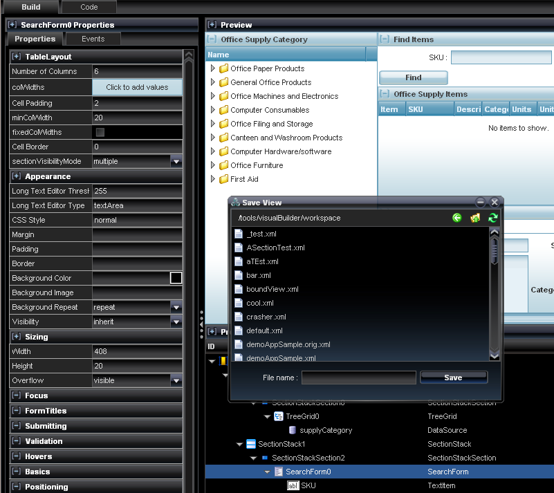 Visual Builder