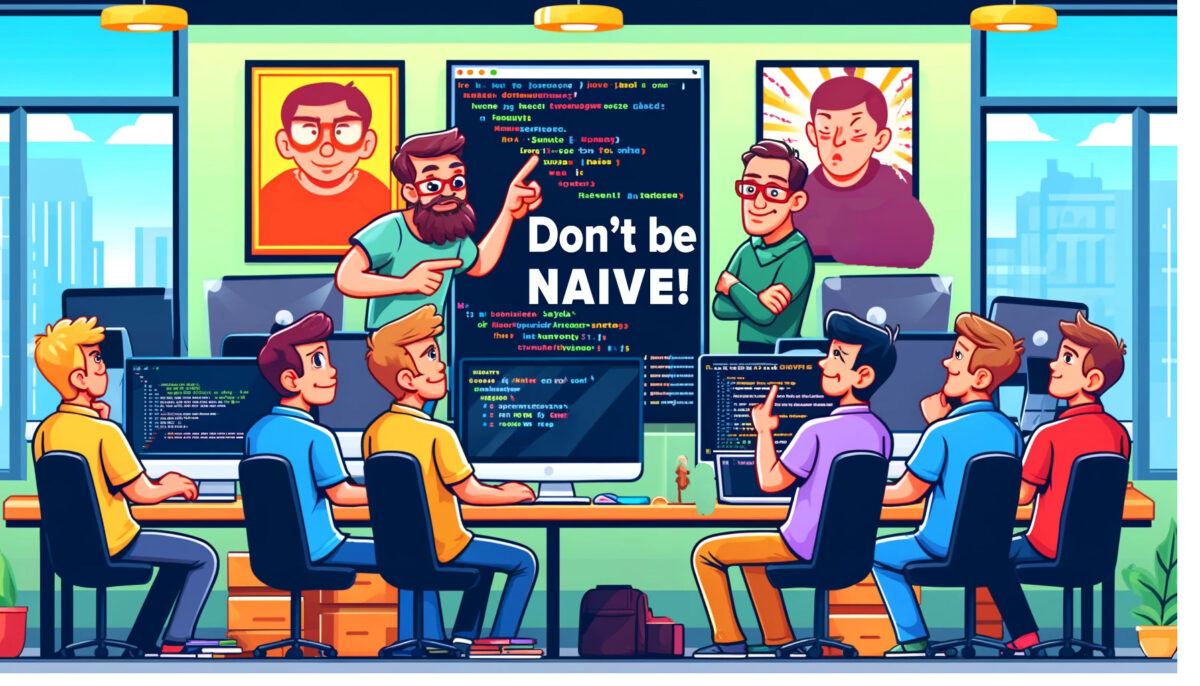 Don't be naive!